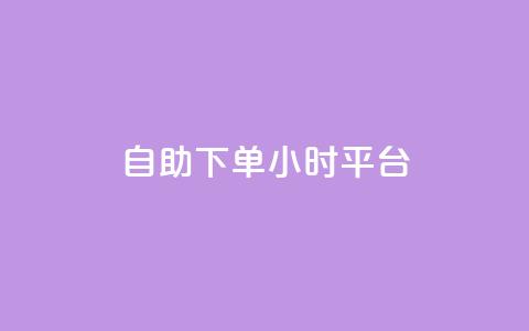 自助下单24小时平台ks - ks平台24小时自助下单，轻松选购~ 第1张