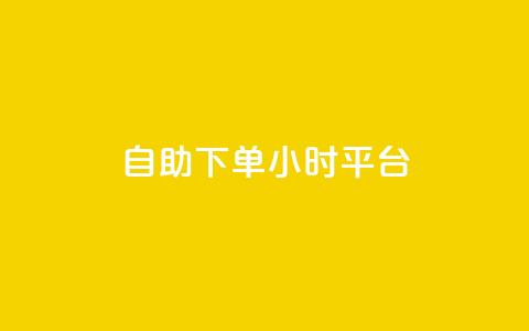 自助下单24小时平台Xhs - Xhs自助下单平台：快速的24小时在线服务~ 第1张
